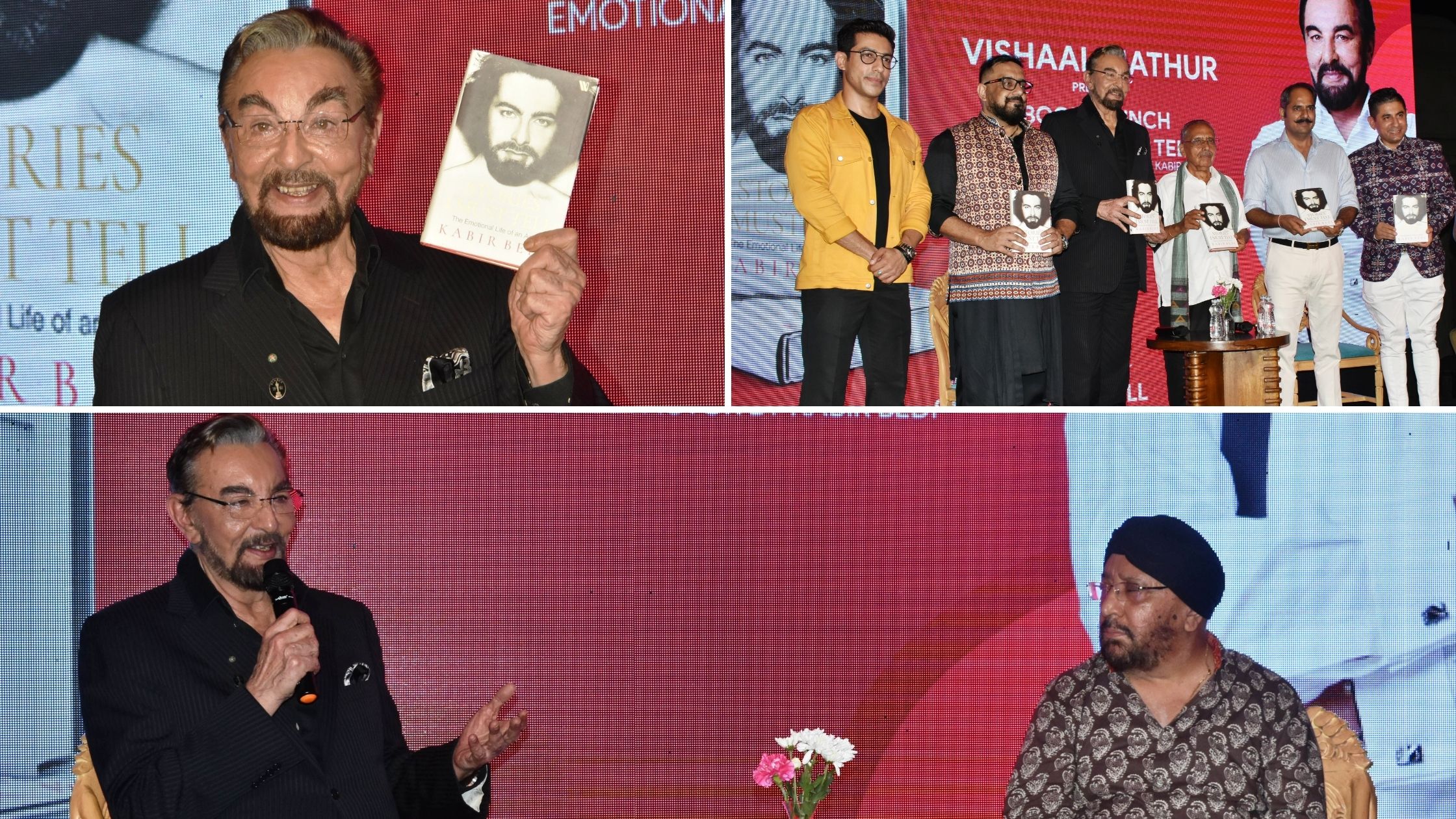 Actor Kabir Bedi was in Jaipur recently for the launch of his autobiography ‘Stories I Must Tell: The Emotional Life of an Actor’. The book launch was preceded by an interesting conversation with the author at Fairmont Jaip