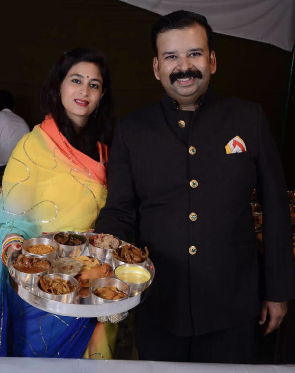 Founders of Pratap Bhawan Cuisine 