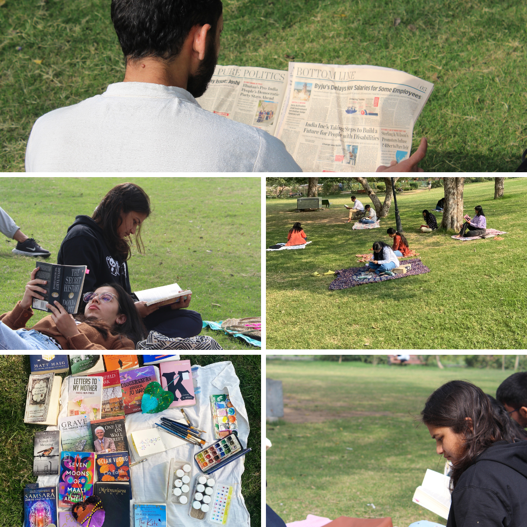 Beyond the bustling events of Jaipur, discover the silent revolution of Jaipur Reads. The rustle of pages and the shared silence create a unique sense of community under the sunlit canopy of Central Park.